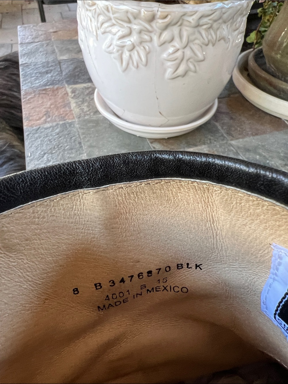 Frye Phillips harness Black Leather Ankle Boots 8 - Picture 7 of 8